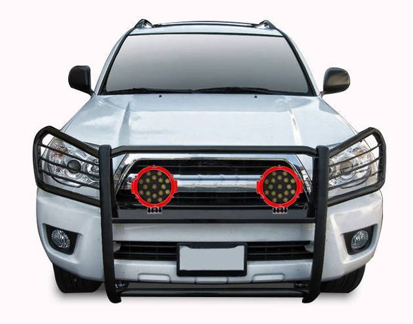 Black Horse Grille Guard Kit (MPN: 17TU26MA-PLR)