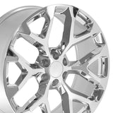 OE Wheels CV98B Chrome Plated Wheel (MPN: CV98B-24100-6550-24C)