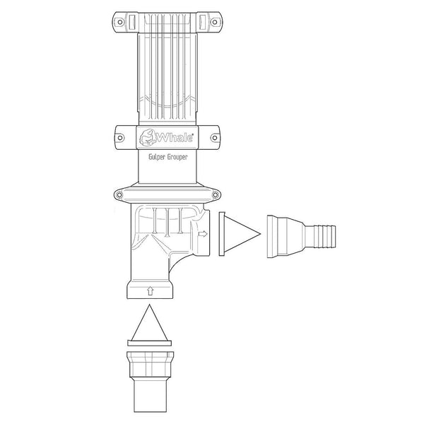 WHALE Livewell Baitwell Pump (MPN: BP4772)