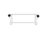 CSF Intercooler Air To Air One Row (MPN: 6098)