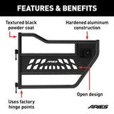 Aries Jeep Tube Doors (MPN: 25009)