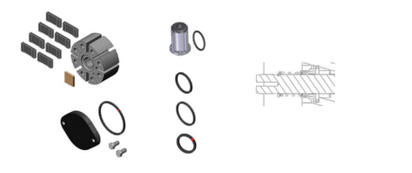 Fill-Rite Liquid Transfer Tank Pump Repair Kit (MPN: BD700KTH0711)