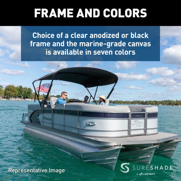 SureShade Battery Powered Bimini Top (MPN: 2021133089)