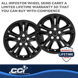 Coast To Coast Impostor Wheel Skin 16 Inch (MPN: IWCIMP412BLKN)