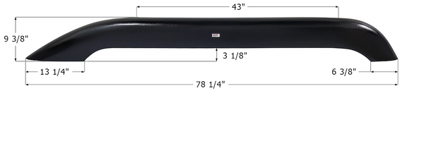 Icon Fender Skirt for Tandem Axle RVs (MPN: 14975)