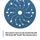 3M Hookit Blue Abrasive Disc (MPN: 36180)