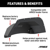 Aries Jeep Inner Fender Liners (MPN: 2500350)