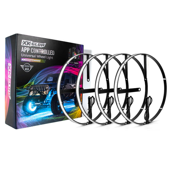 XKchrome Wheel Light Ring (MPN: XK-WHEEL-KIT)