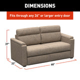 Thomas Payne Heritage Series Clickback Sleeper Sofa (MPN: 2024044228)