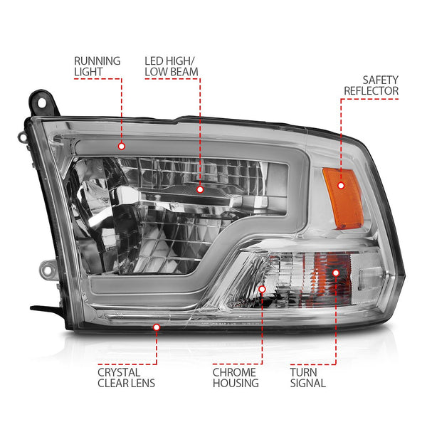 AnzoUSA Headlight Assembly (MPN: 111540)