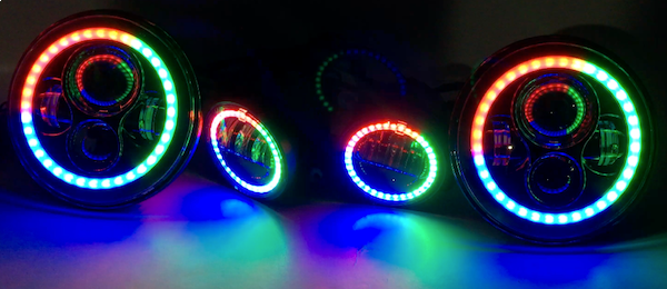 Quake LED Tempest Series Headlight Assembly (MPN: QTE781)