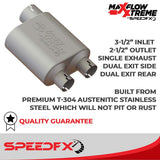 SpeedFX MaxFlow Xtreme Cat Back System (MPN: 50102)