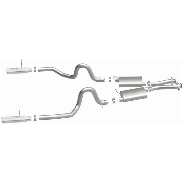 MagnaFlow Ford Mustang Street Series Exhaust System Kit (MPN: 15638)