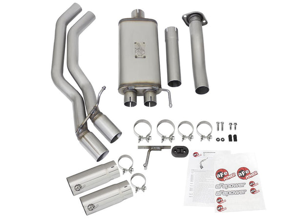 Advanced FLOW Engineering Rebel Cat-Back Exhaust System (MPN: 49-43081-P)