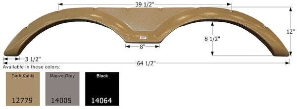 Icon Fender Skirt for Tandem Axle (MPN: 14005)