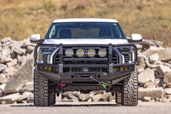 Ironman 4x4 Triple Hoop Front Bumper (MPN: BBP098C)