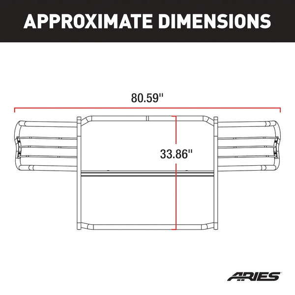 Aries Grille Guard (MPN: 9046)