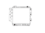 CSF Radiator Downflow Copper Design (MPN: 2576)