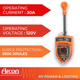 Arcon 30 Amp 120 Volt Surge Protector (MPN: 19758)
