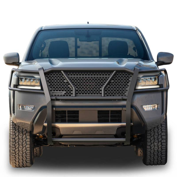 Black Horse Off Road Grille Guard (MPN: RU-NIFR22-B)