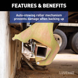 Luverne HighRise Folding Rear Truck Step (MPN: 409924L)