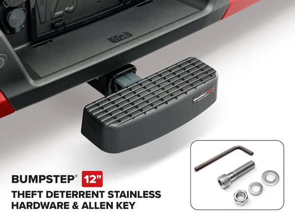 Weathertech BumpStep Hitch-Mounted Step (MPN: 8ABS5V2SS)