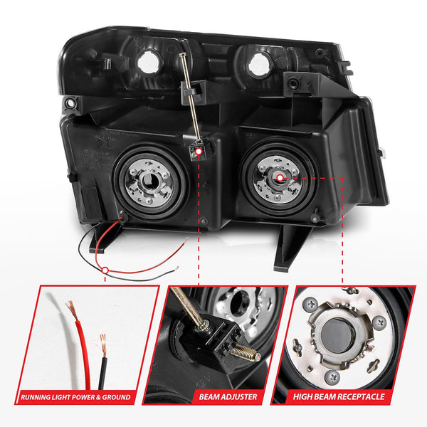 AnzoUSA Headlight Assembly (MPN: 111559)