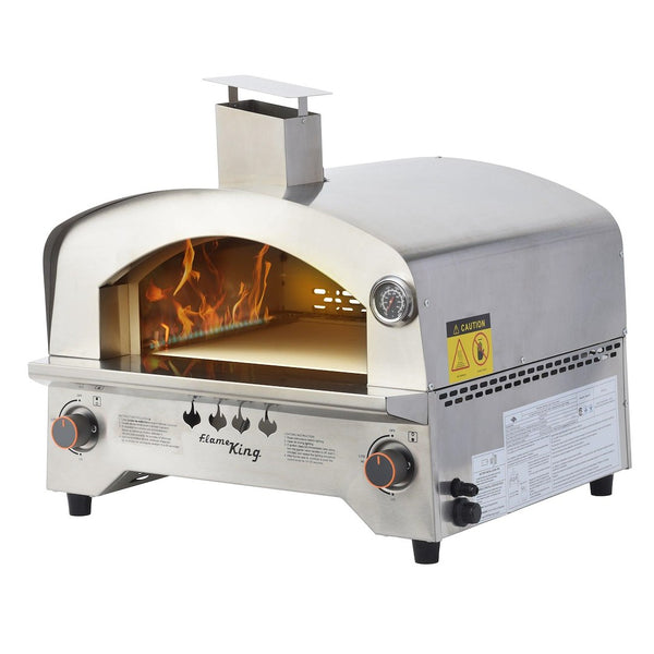 Flame King Barbeque Grill Pizza Oven (MPN: YSN-SSPZG)
