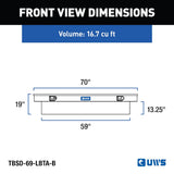 UWS Crossover Deep Extra Wide Tool Box (MPN: TBSD-69-LBTA-B)