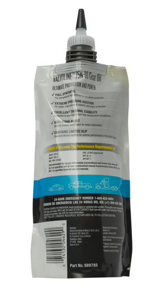 Valvoline Full Synthetic Gear Oil (MPN: 889785)