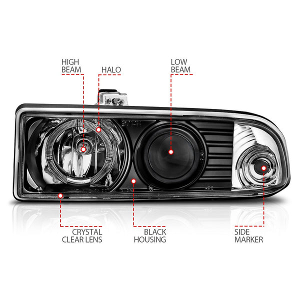 AnzoUSA Projector Headlight Assembly (MPN: 111015)