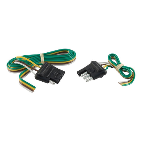 Curt 4-Way Flat Trailer Wiring Connector (MPN: 58355)