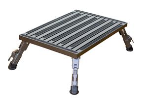 Safety Step Aluminum Step Stool (MPN: XLA-09C-G)