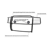 Black Horse Grille Guard Kit (MPN: 17FR20MA-PLFB)