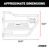 Aries Jeep Tube Doors (MPN: 25009)
