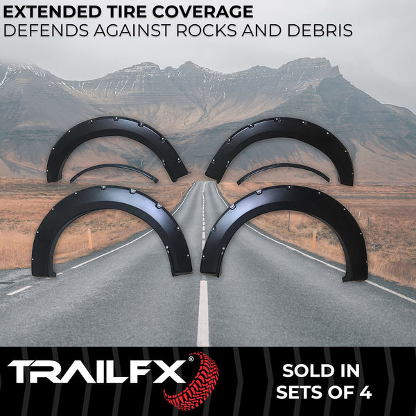 TrailFX Fender Flares (MPN: TFF3003S)