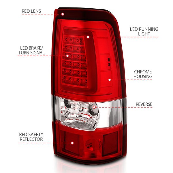 ANZO USA Tail Light Assembly (MPN: 311335)