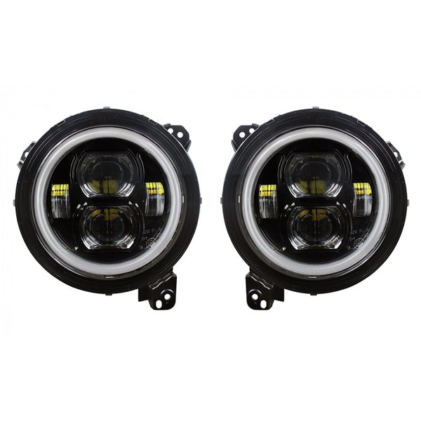 Quake LED 9 Inch Headlight Assembly (MPN: QTE1039)
