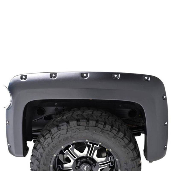 Black Horse Off Road Fender Flares (MPN: FF-CHSIL19-SM)