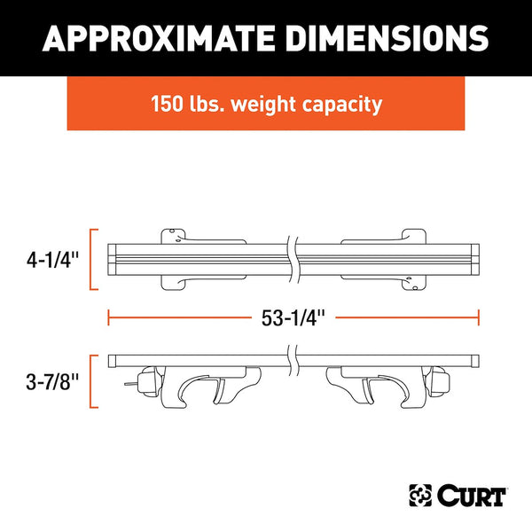 CURT Roof Rack Crossbars (MPN: 18118)