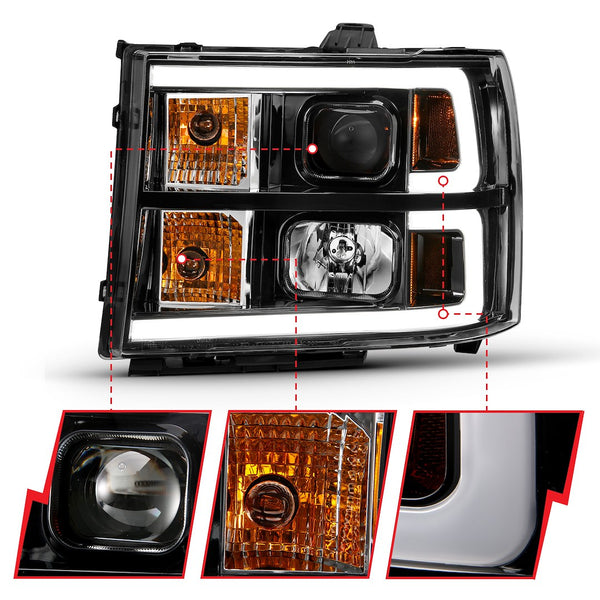AnzoUSA Headlight Assembly (MPN: 111482)