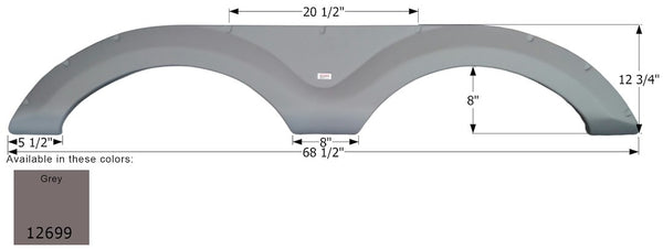 Icon Fender Skirt (MPN: 12699)