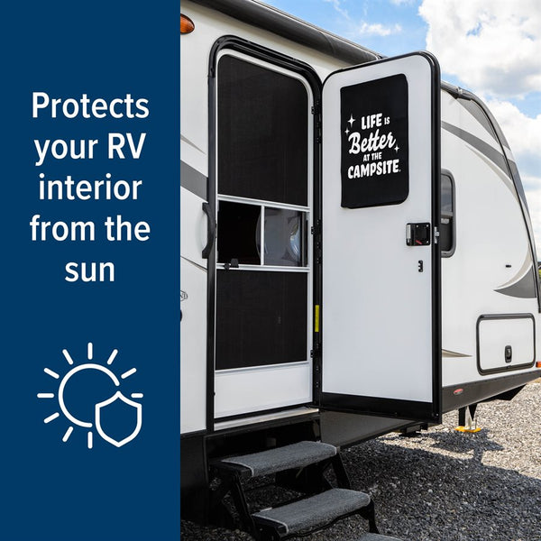 Camco RV Door Window Shade (MPN: 53051)