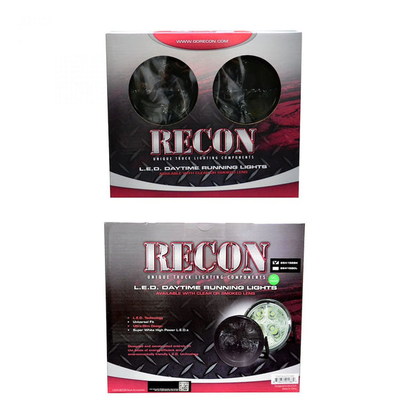 Recon Accessories LED Daytime Running Light (MPN: 264152BK)