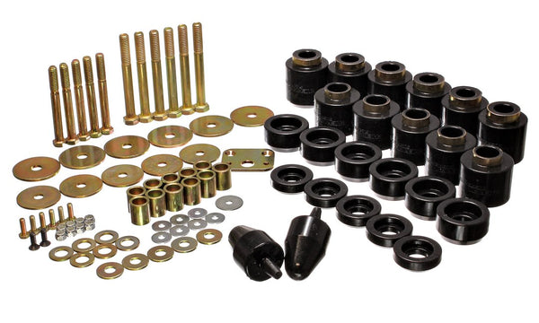 Energy Suspension Lift Kit Body Mount Bushings (MPN: 2.4108G)