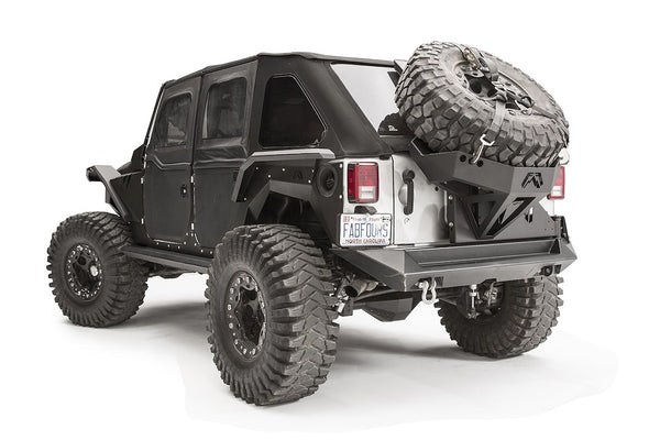 Fab Fours Fender Flare Armor System (MPN: JK1005-1)