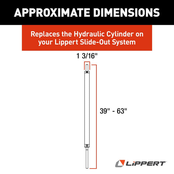 Lippert Components Slide Out Linear Actuator (MPN: 339031)