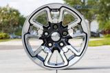 OE Wheels DG55 Aluminum Wheel (MPN: DG55-17080-5550-18PB1)