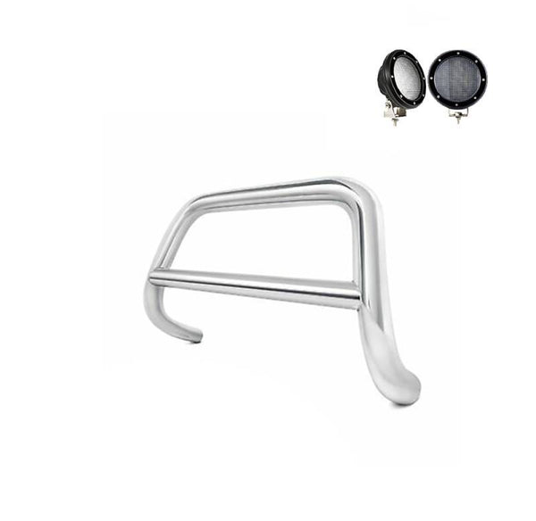 Black Horse Off Road Bull Bar Kit (MPN: BB111004SS-PLFB)