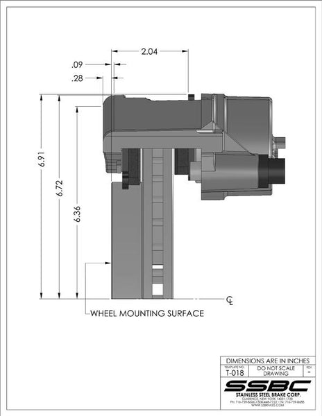 SSBC Big Brake Conversion Kit (MPN: A159-1)